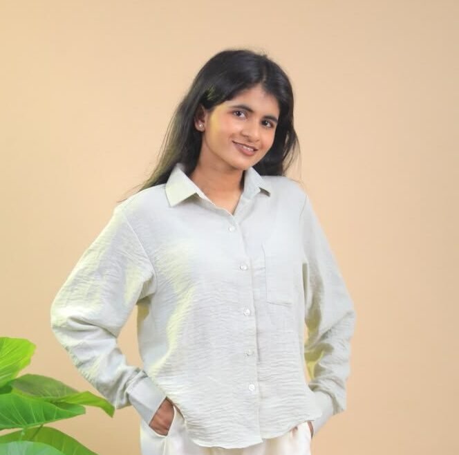 Sage Apple Cut Shirt